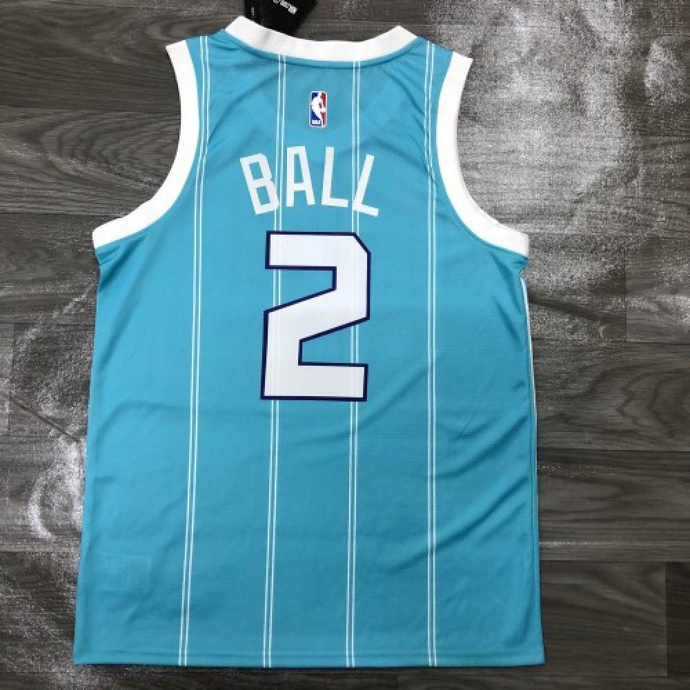 Men's Charlotte Hornets Lamelo Ball #2 Jordan Green 20/21 Swingman Jersey-Association Edition-Pro Kit Vault | Brand New 26/27 Sports Jerseys